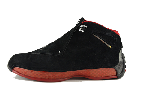 Jordan 18 top black red