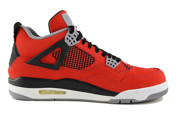 Air jordan 4 red 2025 toro bravo