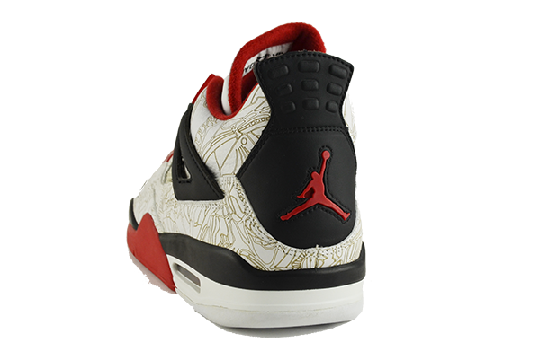 Air jordan 2025 4 white laser