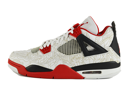 Jordan 4 2025 retro white laser