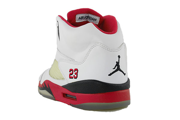 Jordan 5 fire red 2006 sales