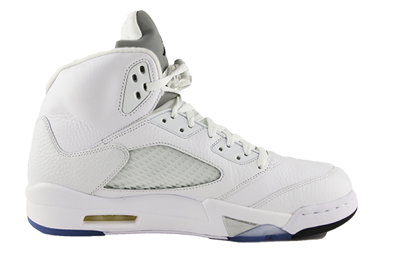 Air jordan 2025 5 all white