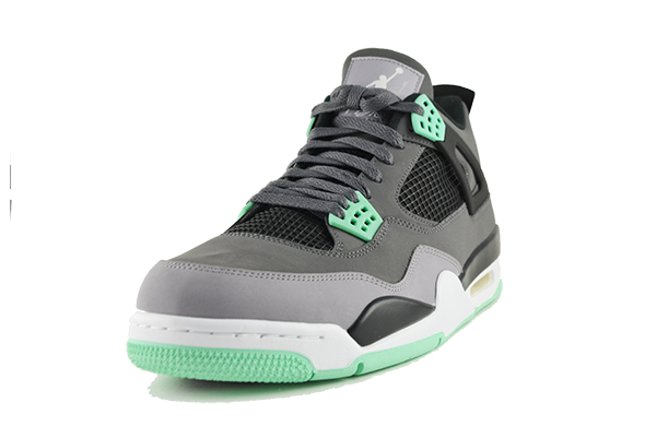 Air jordan 2025 4 grey green