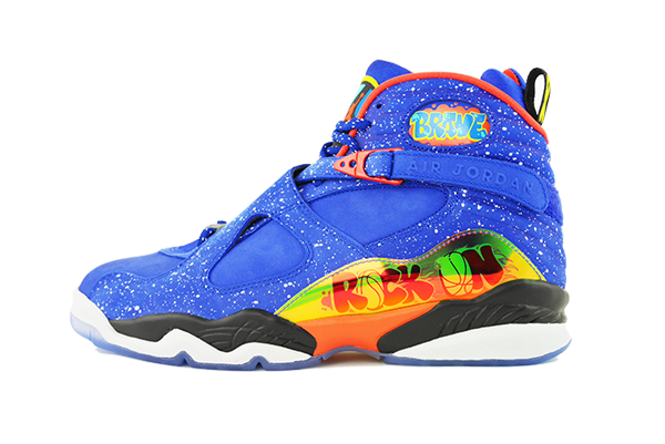 Blue jordan best sale 8
