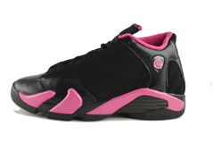 Air Jordan 14 (GS) "Black/Pink"