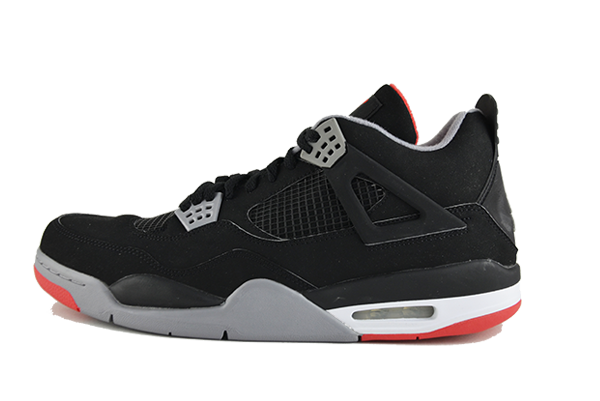 Air jordan 4 black cement grey fire red Outlet