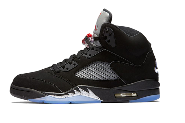 Jordan retro 5 sales og black metallic
