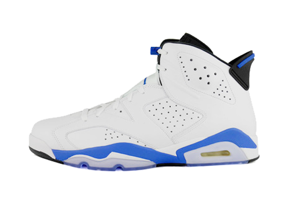 Air jordan 6 retro 2025 sport blue