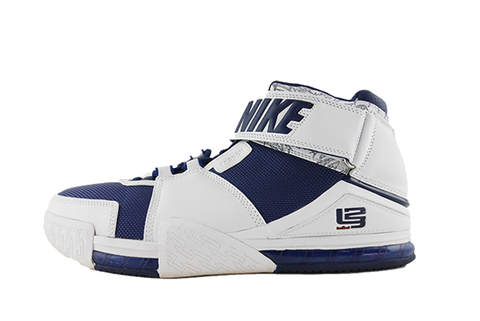 Nike LeBron 2 "White/Navy"