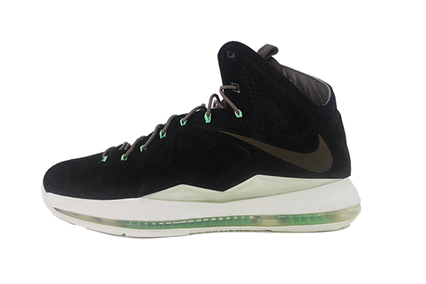 Lebron 10 black sales suede