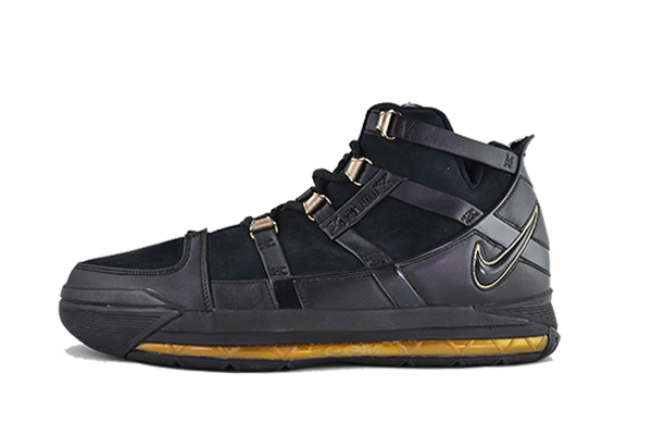 Nike LeBron 3 "Black/Gold"